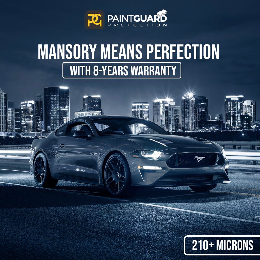 Mansory 8 Years Warranty Paint Protection Film