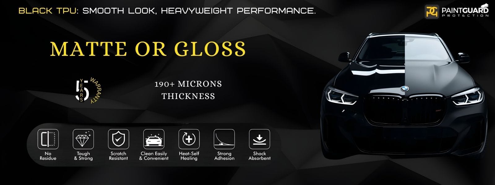 Black TPU Matte or Gloss