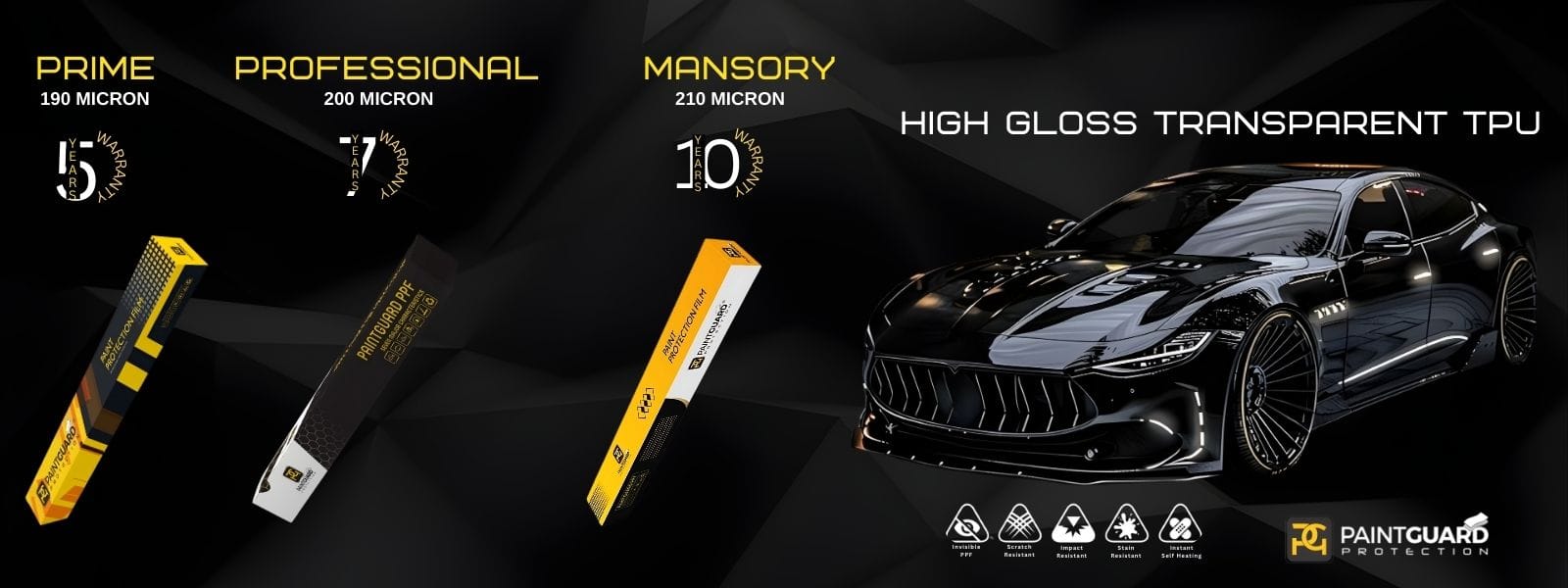 High gloss Transparent TPU