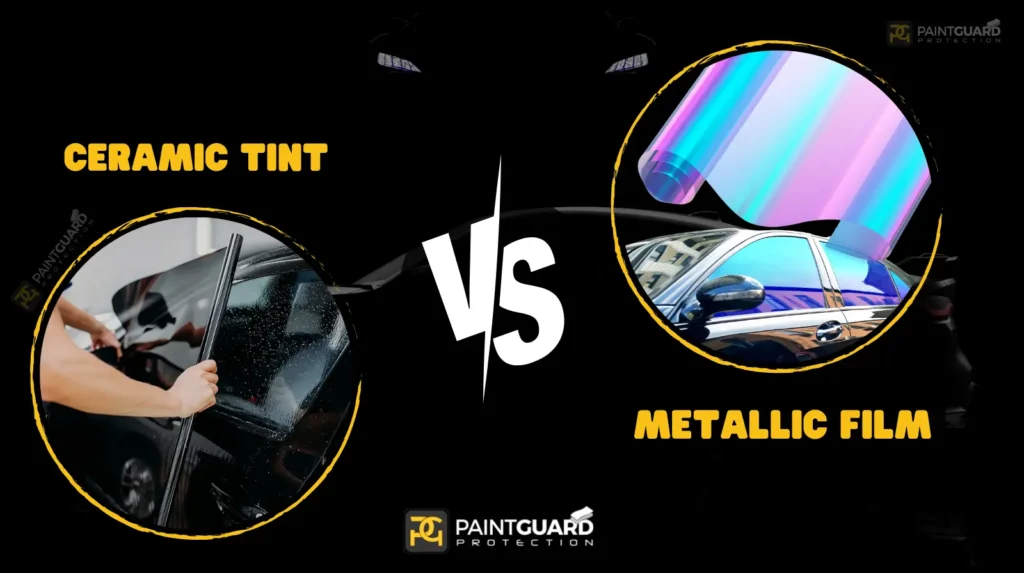 Ceramic Tint vs Metallic